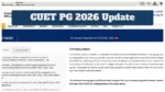CUET PG 2026 Update – Admit Card Likely Announced March 2nd at exams.nta.nic.in!