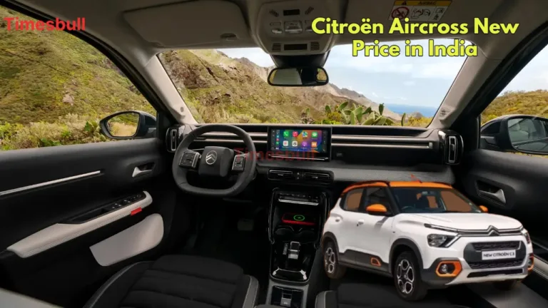 Citroën Aircross Price Hike 2026: SUV Gets ₹42,000 Costlier with Luxury Interior & 5-Star Safety