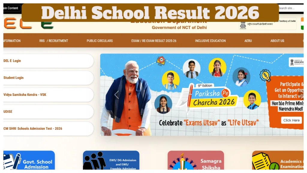 Delhi School Result 2026 – How to Check Classes 3, 4 and 5 Score at edudel.nic.in; Direct Link to Check Marks