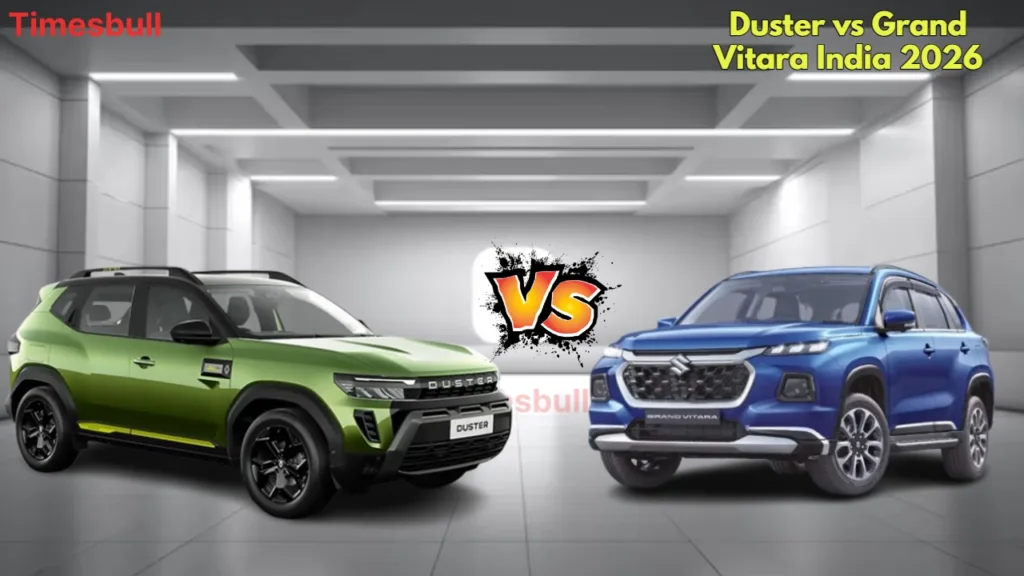Renault Duster vs Maruti Grand Vitara 2026: Which SUV is Best for You? Price, Features & Hybrid Tech