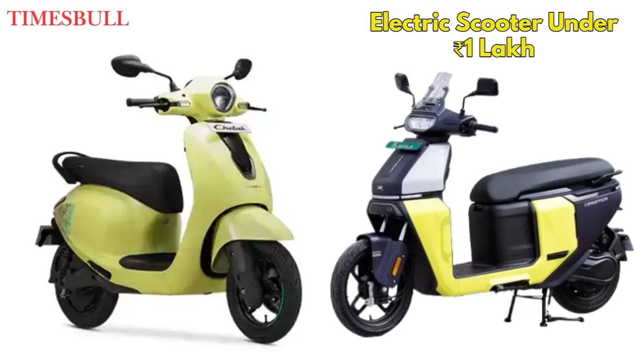 Electric Scooter Under ₹1 Lakh