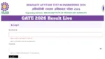 GATE 2026 Result Live – How to Check Score at gate2026.iitg.ac.in, Here Direct Link