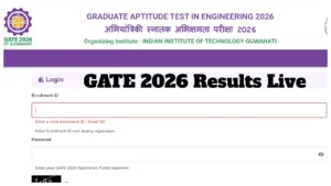 GATE 2026 Results Live – How to Download Scorecard and Check Expected Cutoff at gate2026.iitg.ac.in