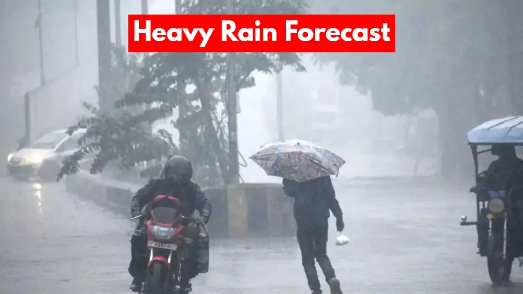 Monsoon Update – Delhi-NCR Experiences Light Rainfall, Heavy Rain Warning Issued for These States