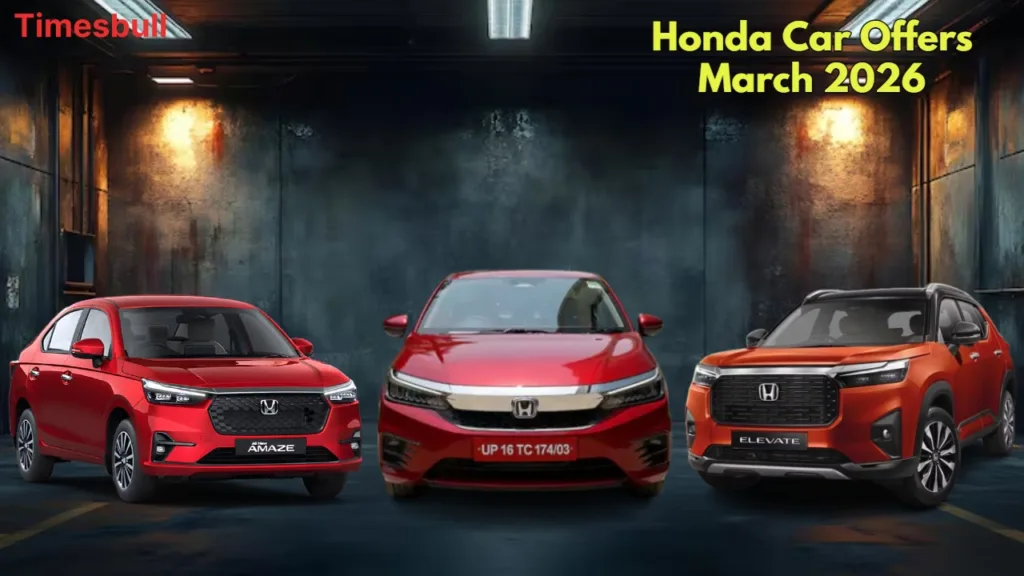 Honda March 2026 Offers: Save Up to ₹1.97 Lakh on City Hybrid, Big Discounts on Elevate and Amaze