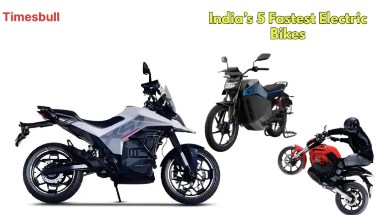Fastest Electric Bikes in India 2026: Top 5 EV Motorcycles with 155 kmph Speed and 500 km Range