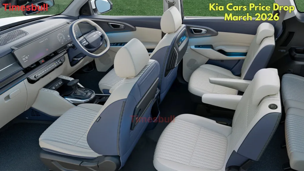Kia Car March Deals 2026: Save Up to ₹1 Lakh Discount on Sonet, Seltos, Carens & Carnival