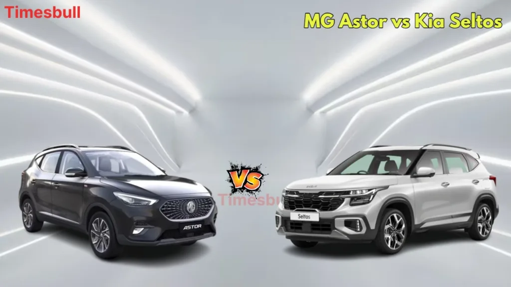 MG Astor vs Kia Seltos 2026: Price, Specs & Features Comparison, Check Mileage Details