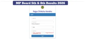 MP Board 5th & 8th Results 2026 Live- How to Check Scores via Samagra ID and Roll Number