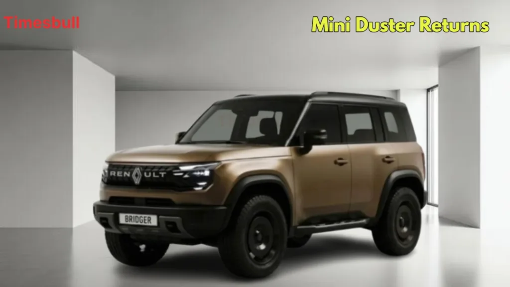 Renault Renault Bridger Launch in India: Mini Duster Set to Rival Mahindra Thar and Maruti Suzuki Jimny, Check Price and Features