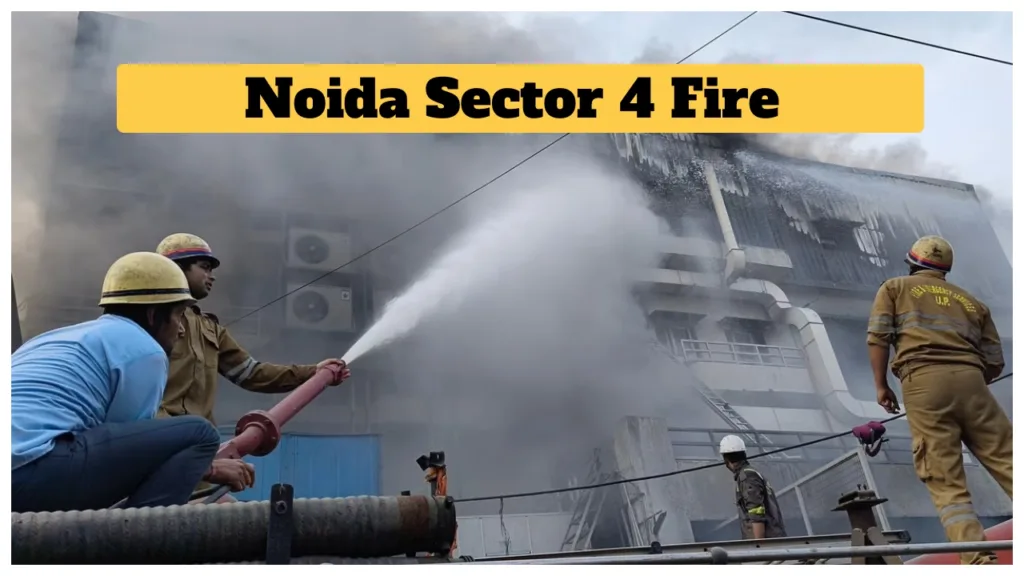 Noida Fire – 37 Hospitalized After Short Circuit Sparks Inferno in Sector 4