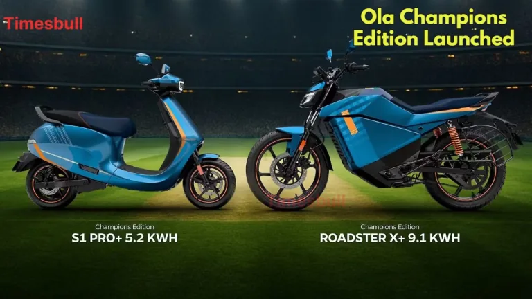 Ola S1 Pro+ Champions Edition: Special Blue Scooter Celebrating T20 World Cup Win, Check Price And Range