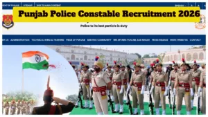 Punjab Police Constable Recruitment 2026 -Notification OUT for 3,298 Posts; How to Apply at punjabpolice.gov.in in India category