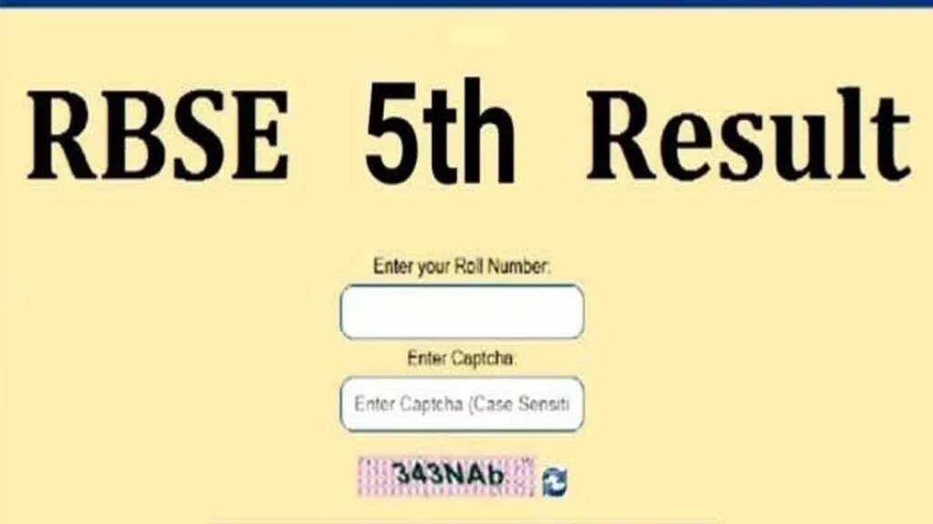 How to Check Rajasthan Board 5th Result? Know the Process