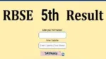 How to Check Rajasthan Board 5th Result? Know the Process