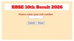 Rajasthan Board Result 2026 – How to Check Class 10th Score via Mobile, Direct Link Here