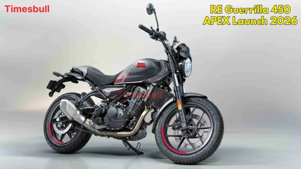 RE Guerrilla 450 APEX Edition 2026: New Colors, Features & Price Details