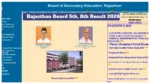 Rajasthan Board 5th, 8th Result 2026 – How to Check RBSE Scores via Roll Number & Date of Birth, Direct Link Here