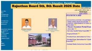 Rajasthan Board 5th, 8th Result 2026 Date - Will Score Released by March 25 at rajeduboard.rajasthan.gov.in? in Education category