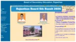 Rajasthan Board 5th Result 2026 – How to Check Score on March 24 Via Roll Number