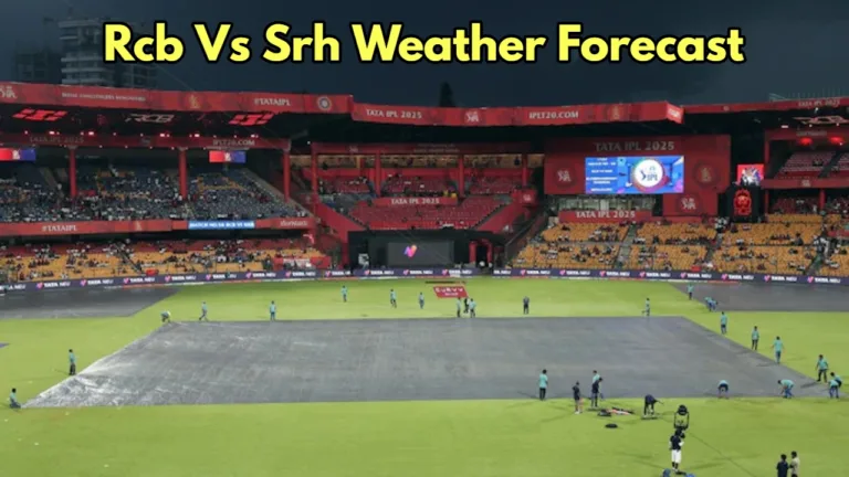IPL 2026 – Will the First Match be Cancelled Due to Rain? Here’s the Weather Forecast for Bengaluru