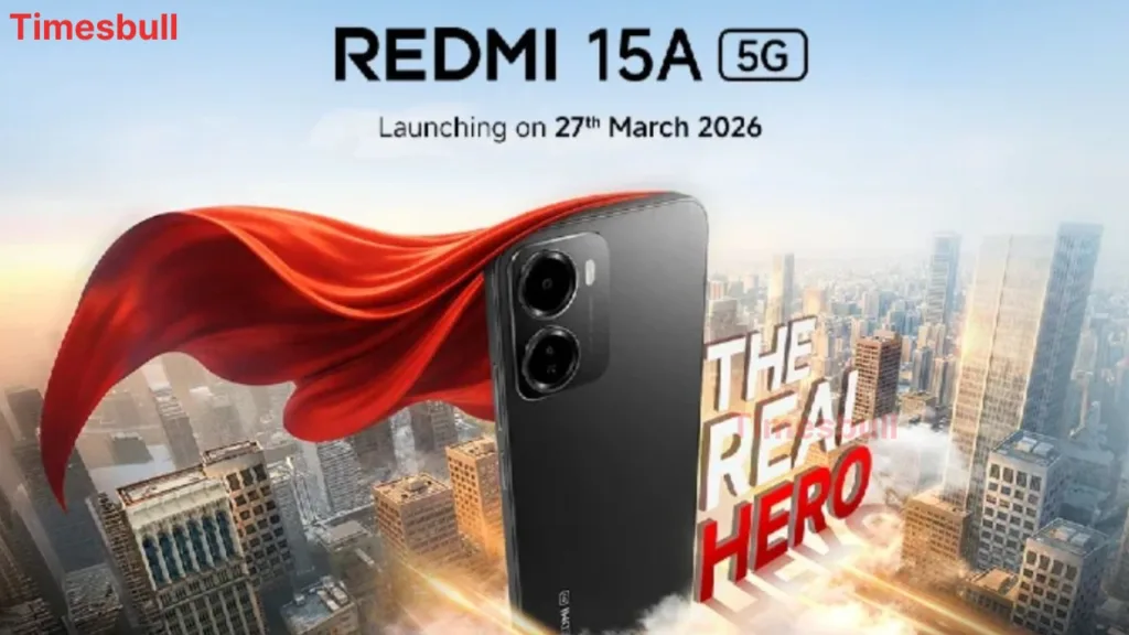 Redmi 15A 5G India Launch: Massive 6300mAh Battery, Smooth 120Hz Display – Specs & Price Details