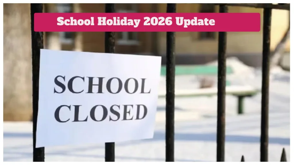 School Holiday 2026 Update – UP Schools to Reopen on March 7, Complete List for Delhi &  Rajasthan