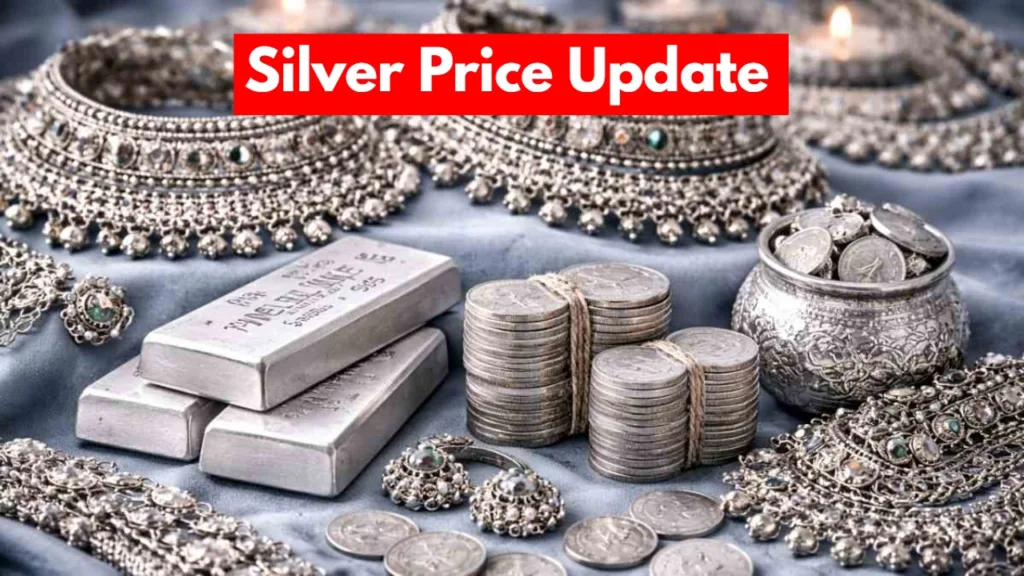 Silver Rates Today – Check Silver Price in Major Cities After ₹5,000 Decline, 1 Kg Rate