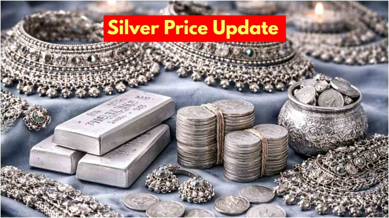 Silver Price Update – Check 1 Kg Silver Rates in These Cities After ₹5,000 Increase