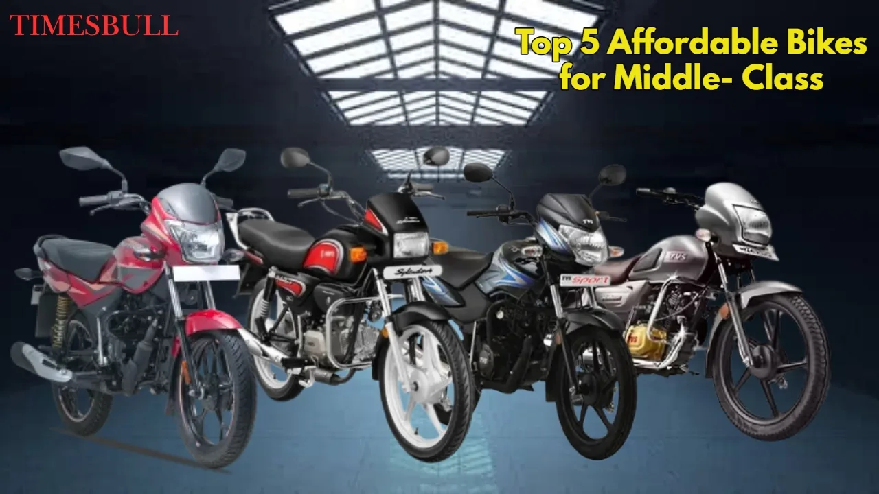 Top Budget Bikes with Best Mileage: Hero Splendor Plus, TVS Sport, Platina 110 and More