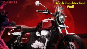 Yezdi Roadster Red Wolf Launched at ₹2.09 Lakh – 350cc Power with Royal Chrome Look