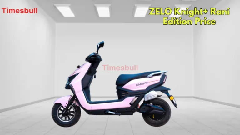 ZELO Knight+ Rani Edition: New Women’s Day Limited Edition Scooter at ₹69,990, Detail Inside