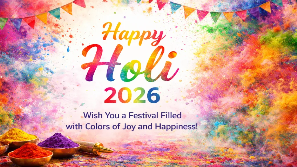 Happy Holi 2026 Messages – Send These Thoughtful Messages to Brighten Someone’s Day with Joy and Positivity