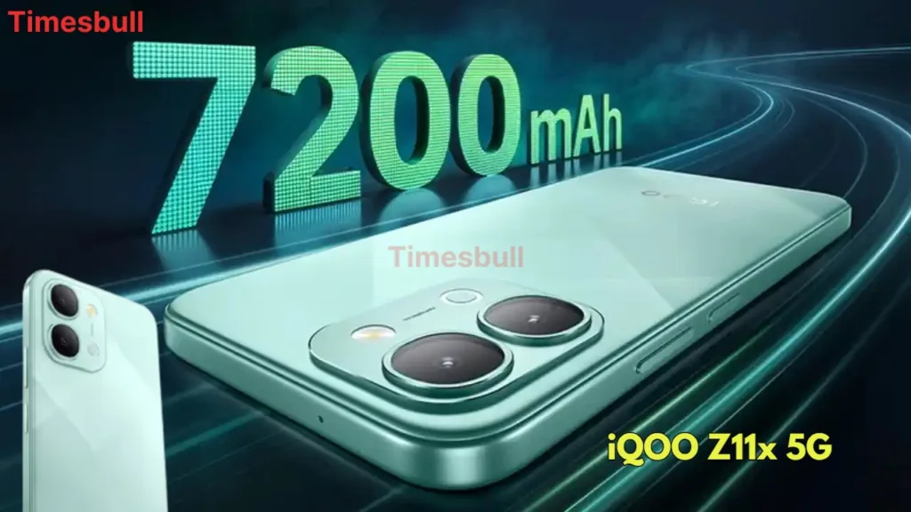 iQOO Z11x 5G Launch in India: Budget Phone with Massive 7200mAh Battery Goes on Sale Tomorrow