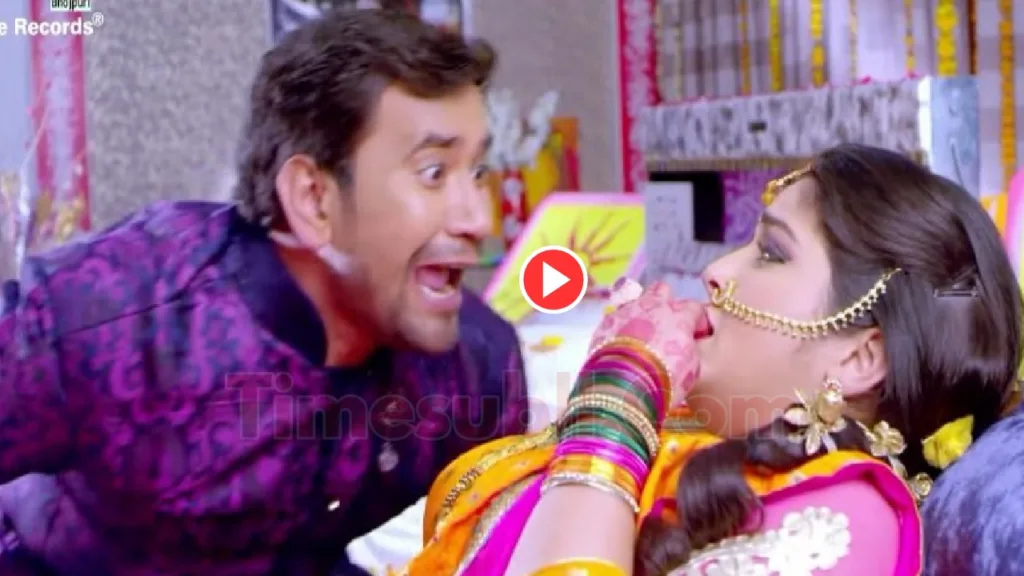 Bhojpuri Song – Nirahua & Aamrapli Dubey Suhagrat Romance “Table Pe Label Mili” Trends on YouTube with Massive Views