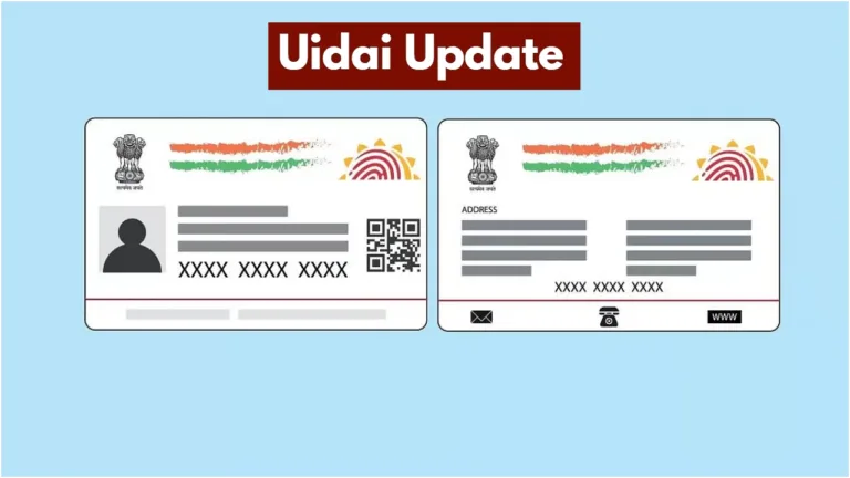 Uidai Update – How to Link Mobile Number with Aadhaar Card? Easy Process