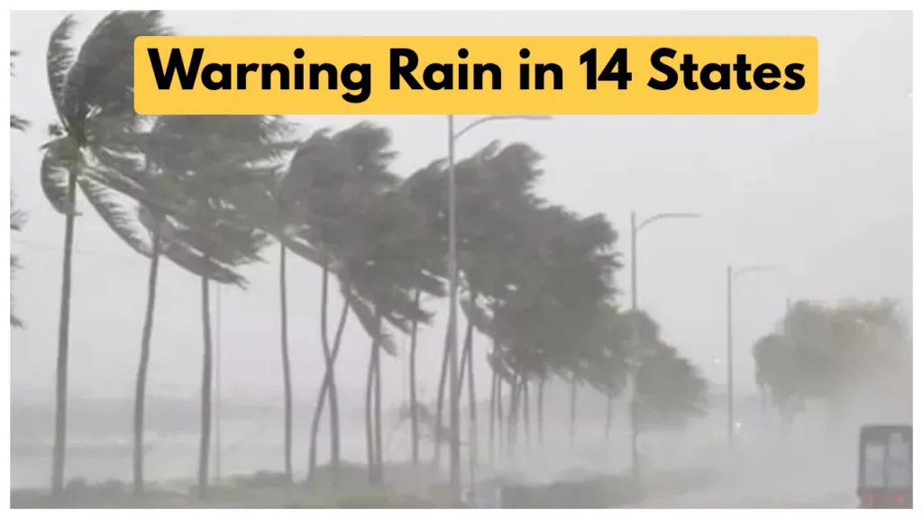 Monsoon Alert – Rain & Thunderstorms Predicted in 14 States For Next 4 Days, Check Full Weather Forecast