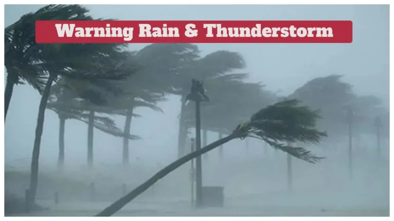Weather Forecast – Rain & Thunderstorms Warning in 8 States for Next 4 Days