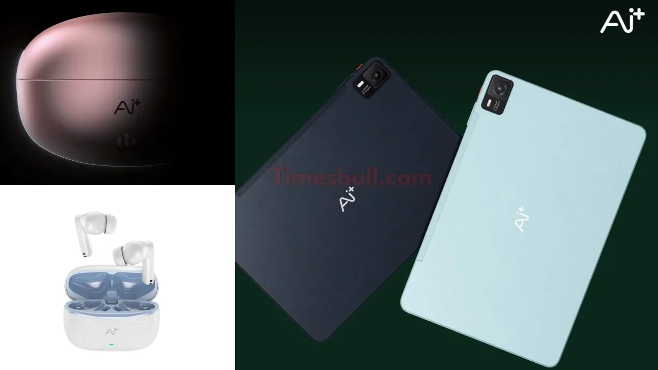 AI+ New Gadgets 2026: PulseTab Tablet, NovaPods Beats & Air – Price, Specs & Review - AI+ PulseTab 2026 | Times Bull