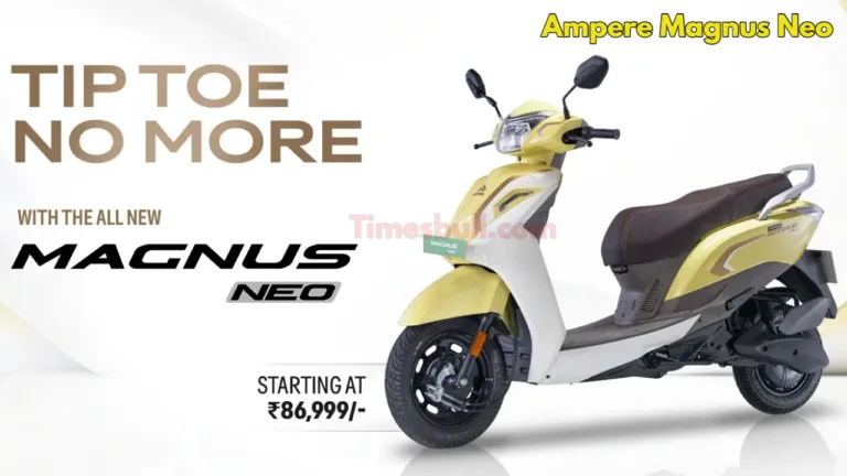 Ampere Magnus Neo 2026: ₹86,999 Same Price – 95km Range EV Color Blast