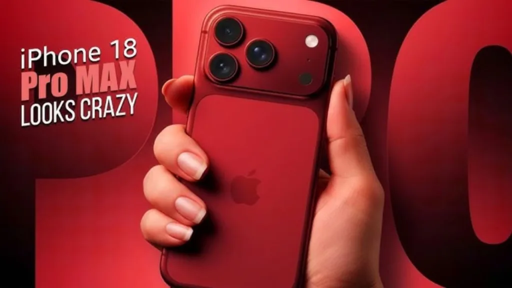 Apple iPhone 18 Pro Max Launch Date, Price in India, Design, Camera, Specs & More!