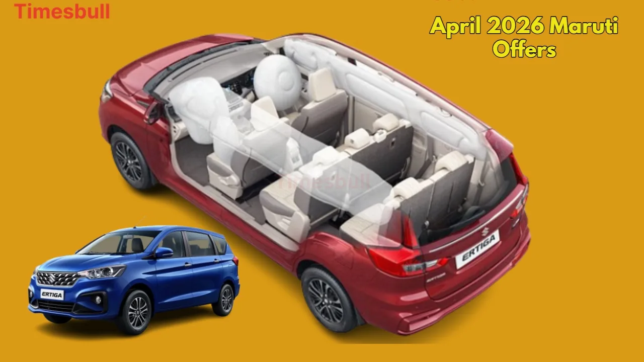 Maruti Arena Offers April 2026: Save Up to ₹45,000 Discount on Premium Hatchbacks Swift, Brezza & More - April 2026 Maruti Offers | Times Bull
