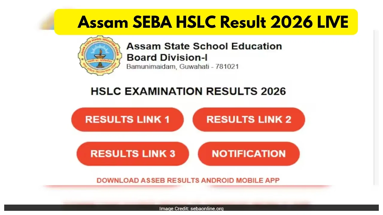 Assam SEBA HSLC Result 2026 LIVE | Times Bull