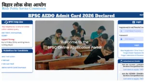 Bpsc Aedo Admit Card 2026 Declared