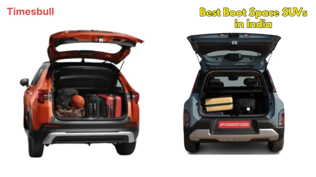 Best Boot Space SUVs In India