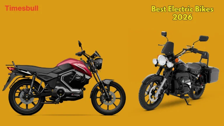 Best Electric Bikes in India 2026: Top Models with Up to 501 Km Range & Big Savings with Low Running Cost Options - Best Electric Bikes 2026 | Times Bull