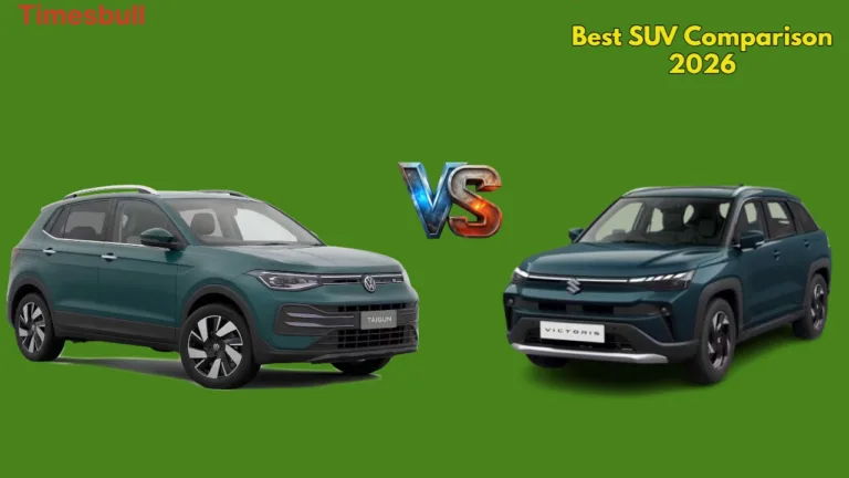 Taigun vs Victoris 2026: Performance, Mileage & Features Comparison – Which Wins? - Best SUV Comparison 2026 | Times Bull