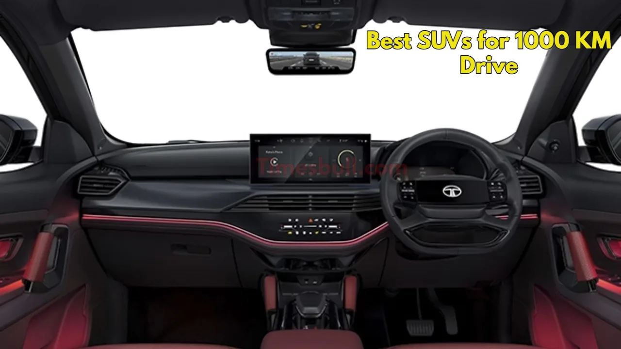 Best SUVs For 1000 KM Drive