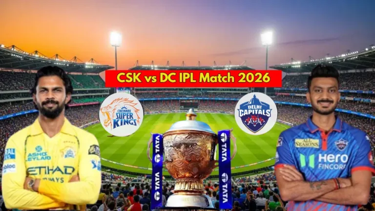 CSK vs DC 2026 Live: Streaming, Match Timing & How to Watch in India - CSK Vs DC IPL Match 2026 | Times Bull