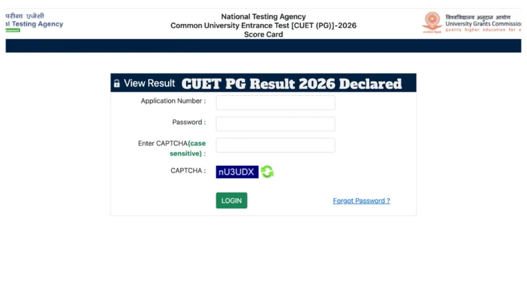 CUET PG 2026 Scorecard Download Link Active at exams.nta.ac.in, Next Steps for Admission to DU, JNU, and BHU